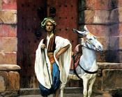 Sais and His Donkey - 让·莱昂·杰罗姆